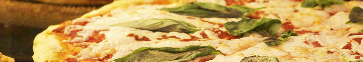 Eating Italian Pizza at Gondolier Italian Restaurant & Pizza restaurant in Harrogate, TN.